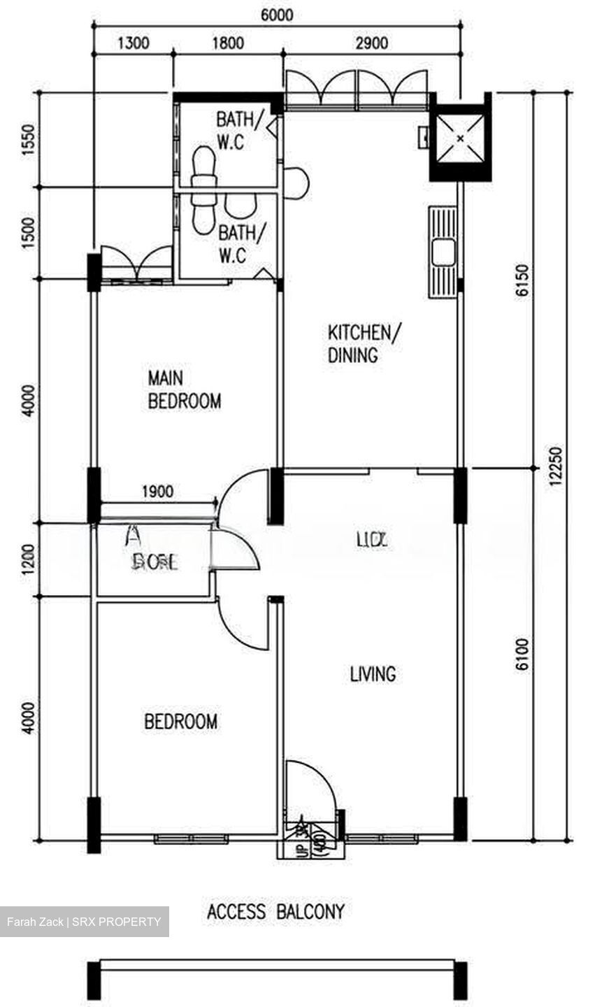 Blk 554 Kaki Bukit Green (Bedok), HDB 3 Rooms #607458361
